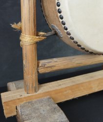 Rural temple Taiko drum 1900