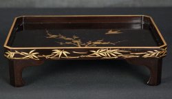 Sakura wood tray 1900