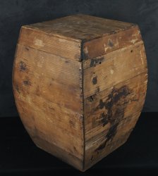 Samurai armor box 1863