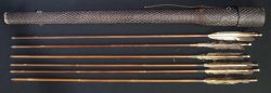 Samurai arrow quiver 1900