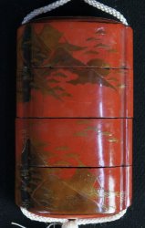 Sanui Inro Maki-e art 1800