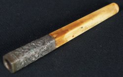 Shika silver Kiseru pipe 1900