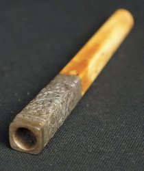 Shika silver Kiseru pipe 1900