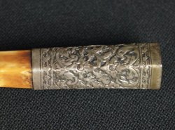 Shika silver Kiseru pipe 1900