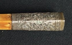 Shika silver Kiseru pipe 1900