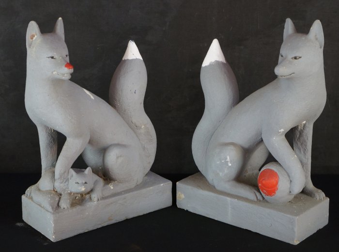 Shinto Kitsune fox 1950