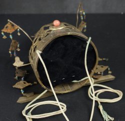 Shinto maiden head crown 1880