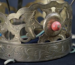 Shinto maiden head crown 1880