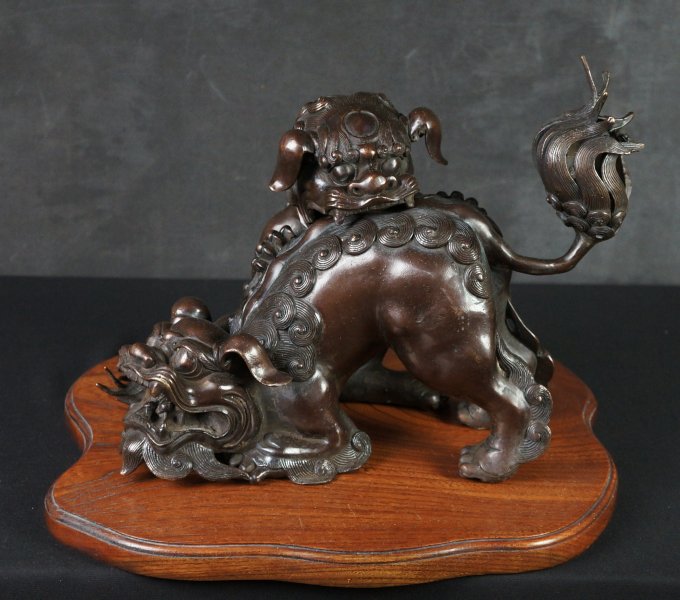 Shishi lion-dog Koro censer 1900