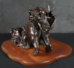 Shishi lion-dog Koro censer 1900