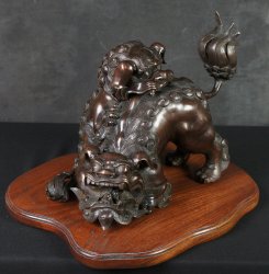 Shishi lion-dog Koro censer 1900