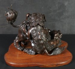 Shishi lion-dog Koro censer 1900