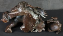 Shishi lion-dog Koro censer 1900