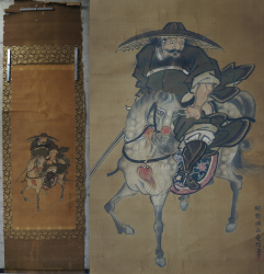Shyoki Edo scroll 1800