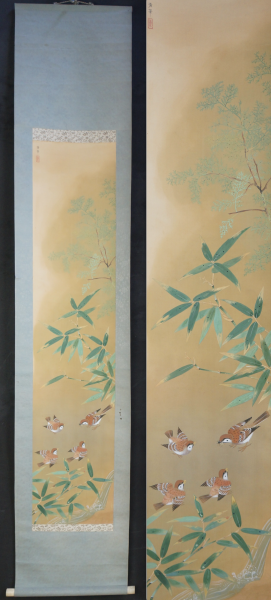 Suzume scroll 1930