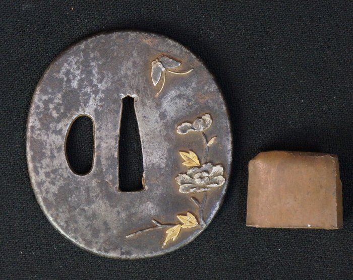 Tsuba Katana craft 1700