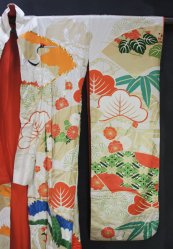 Uchikake Kimono 1980 silk