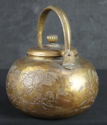 Yakan kettle bronze 1880