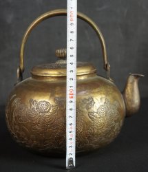 Yakan kettle bronze 1880